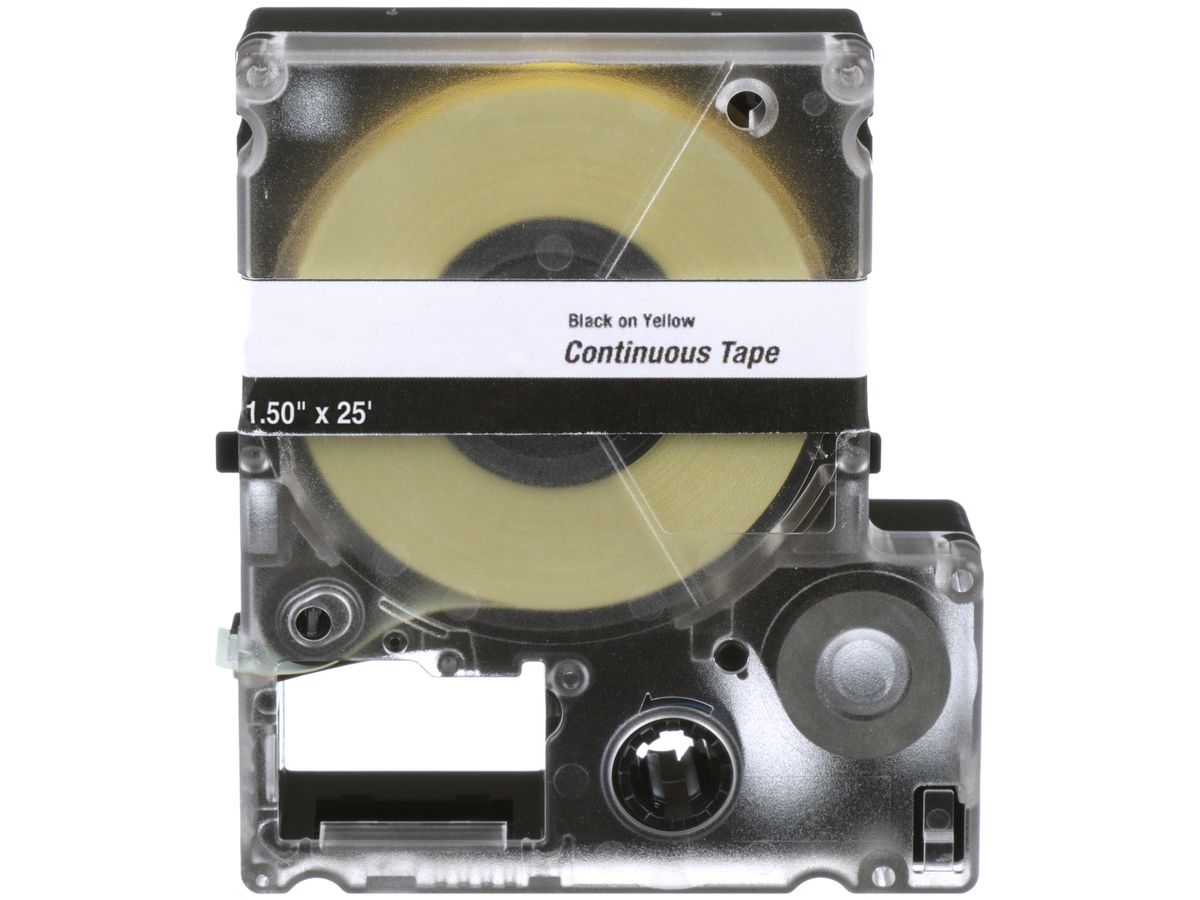 Etikettenkassette Panduit MP, Endlosband, 18×7000mm schwarz auf gelb
