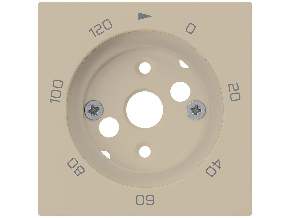 Frontplatte kallysto 0…120min für Kurzzeitschalter beige