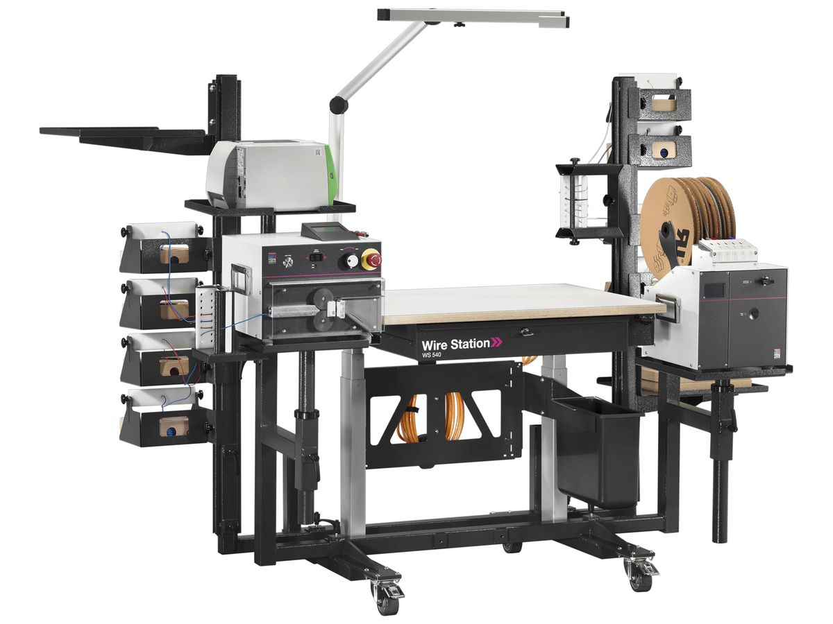 Werkbank Rittal AS 4051.131 Wire Station WS 540 Processing Edition
