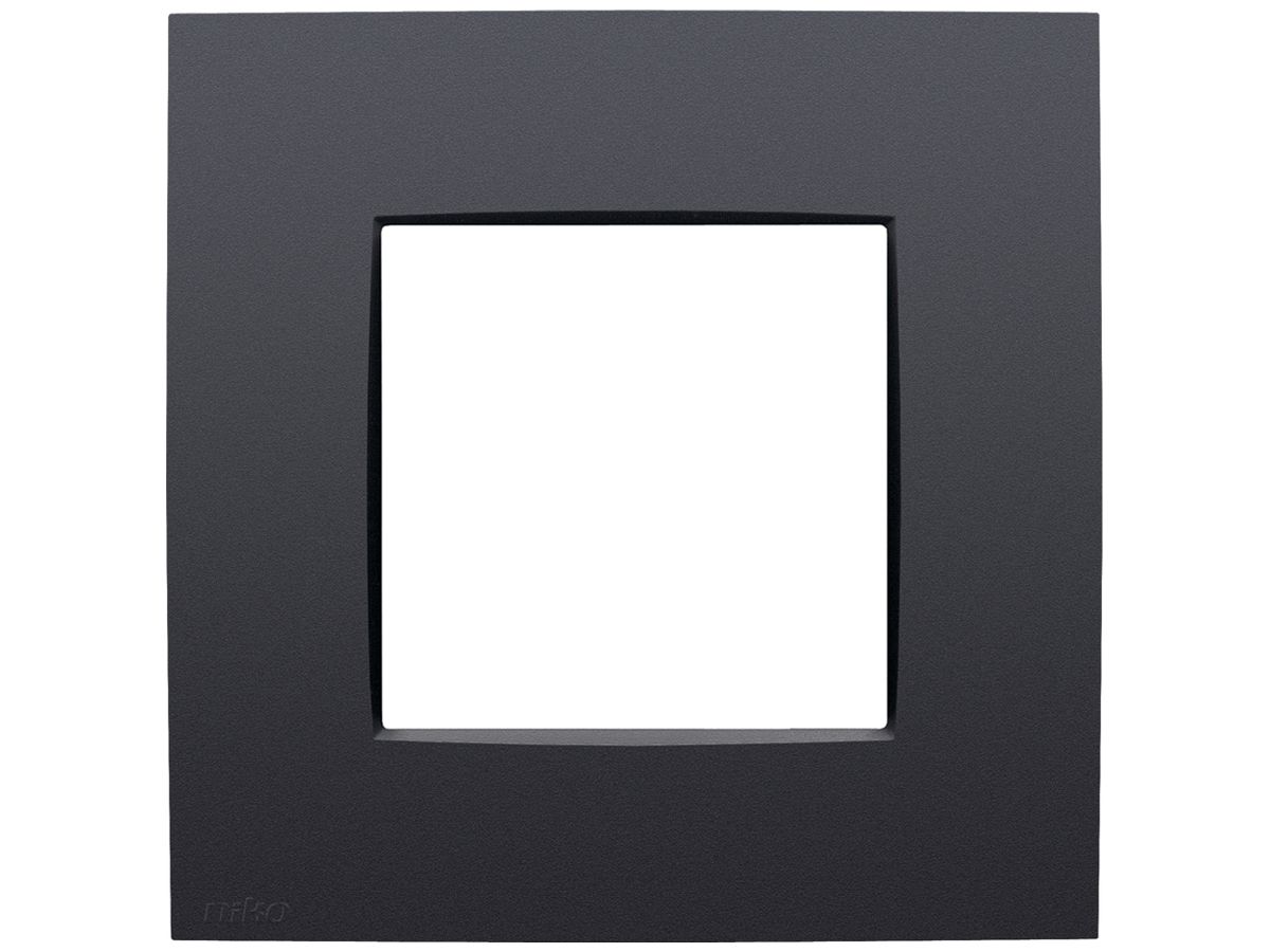 Abdeckrahmen Niko Intense 83×83mm anthrazit