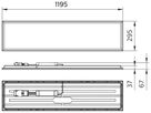 LED-Panelleuchte Philips RC132V OC 28.5W 3600lm 4000K DALI 0.3×1.2m weiss