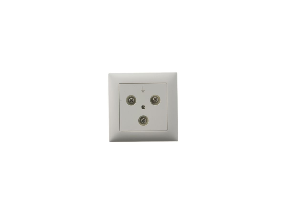 UP-Erdsteckdose EDIZIOdue 3 Stecker für Potentialausgleich