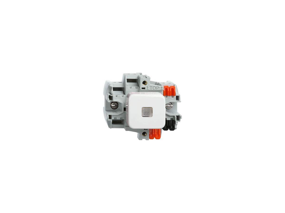 Druckschalter S3 FH LED rot