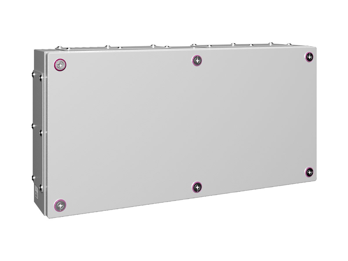 Kleingehäuse Rittal KX Klemmenkasten, Flansch, IP55, 600×300×120mm, Stahlblech