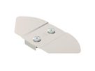 Deckel BET RBD W zu Bogen verstellbar 100mm Edelstahl A4 blank