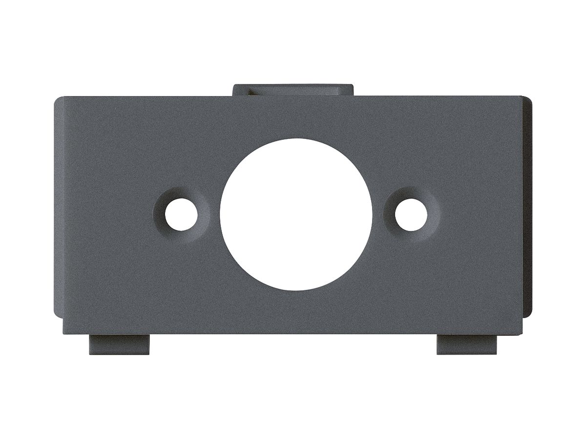 Multimedia-Modul kallysto M3 leer für 1 Lautsprecher DIN Ø14.8mm anthrazit