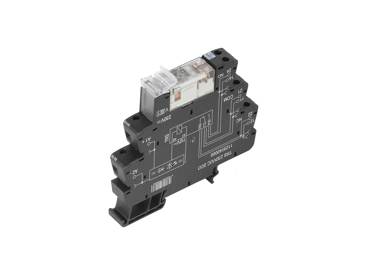 Relais WM TRS ED2 2CO AgNi 21.6…253VUC 8A/250VAV