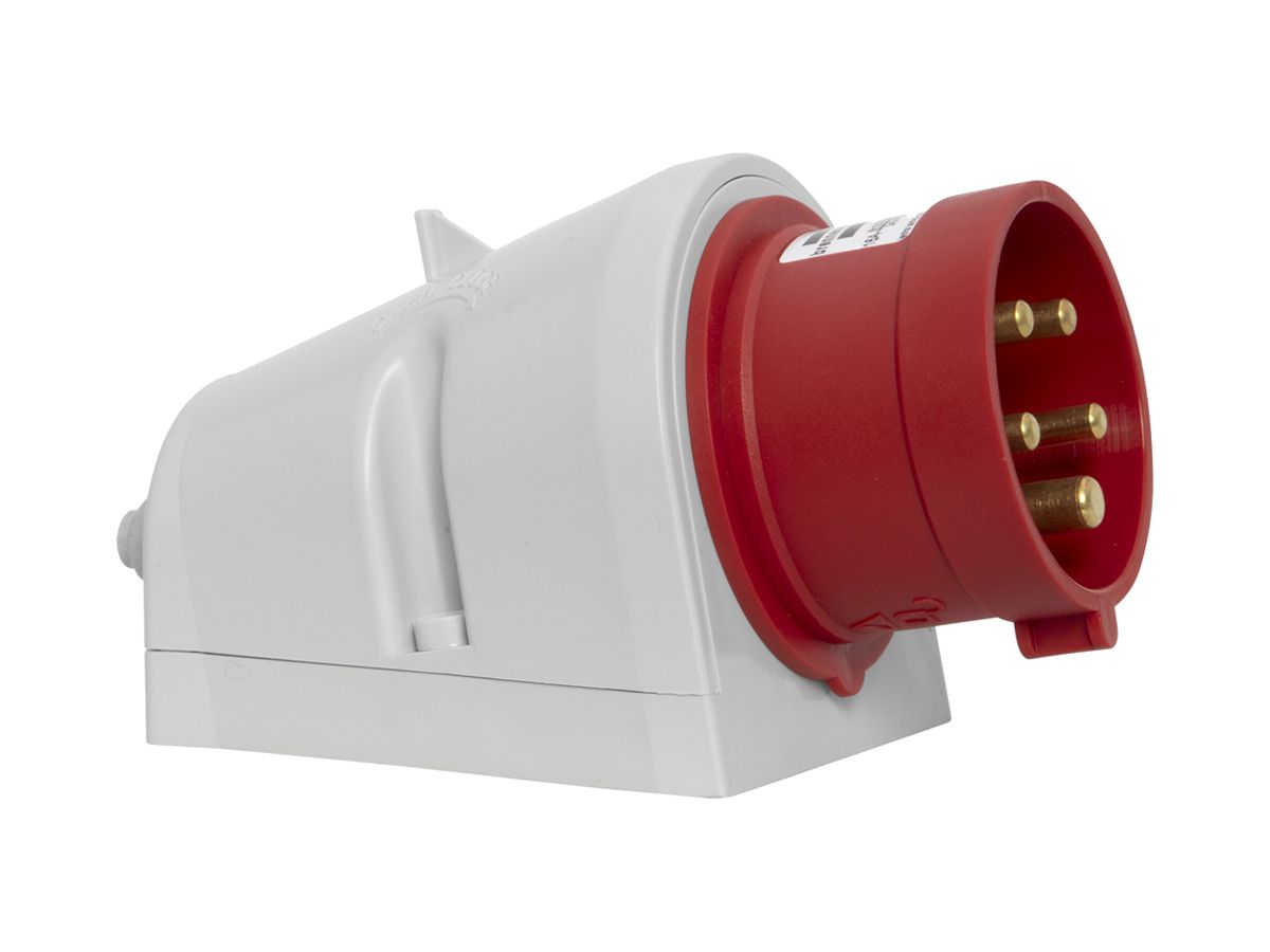 AP-Wandgerätestecker Brennenstuhl CEE 16A 5P 400V 6h rot 151×78×82mm IP44