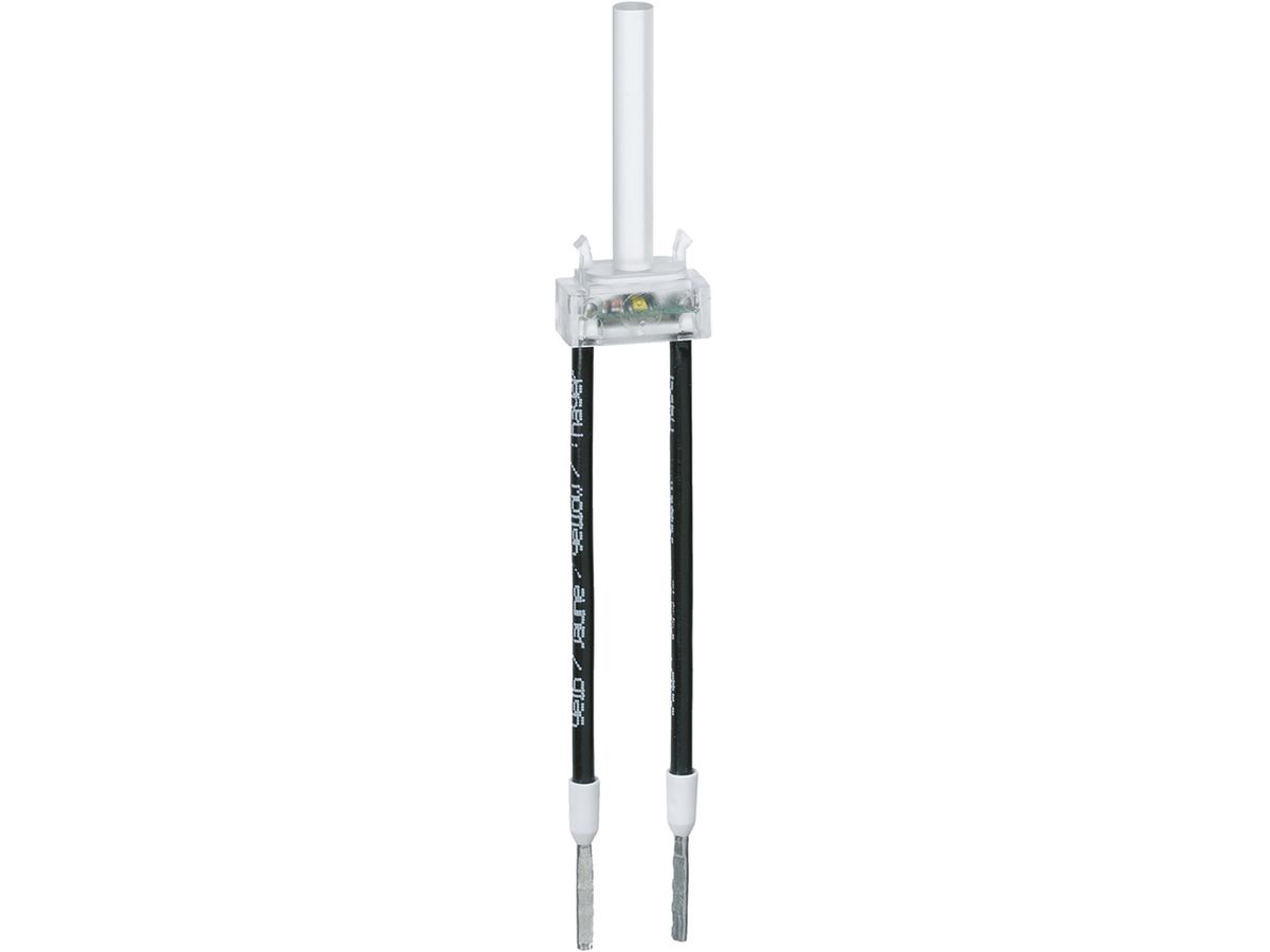 LED Hager 12…60VAC/DC rot