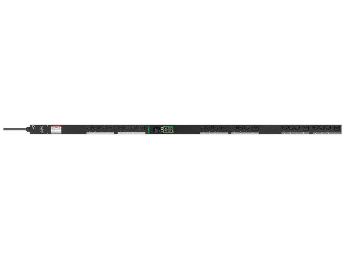 Steckdosenleiste Easy PDU 55×1800×56mm 18×C13 6×C19 Metered-Outlet schalt.11kW