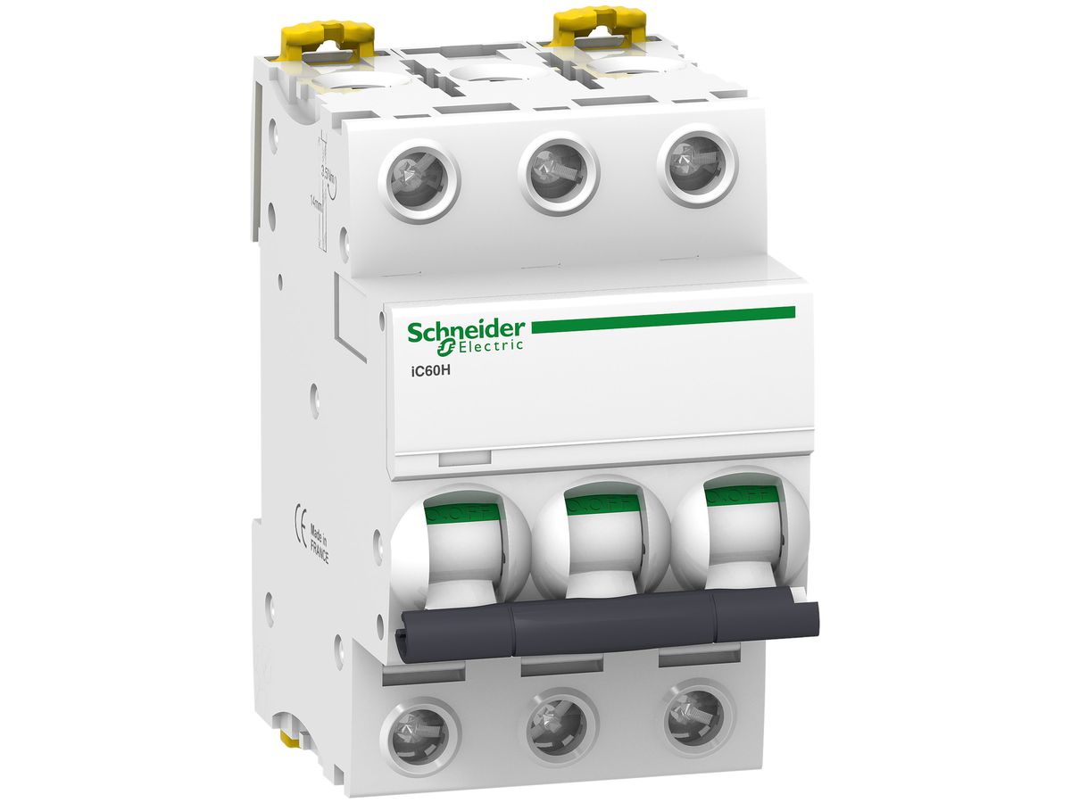 Leitungsschutzschalter Schneider Electric iC60H 3P 63A C