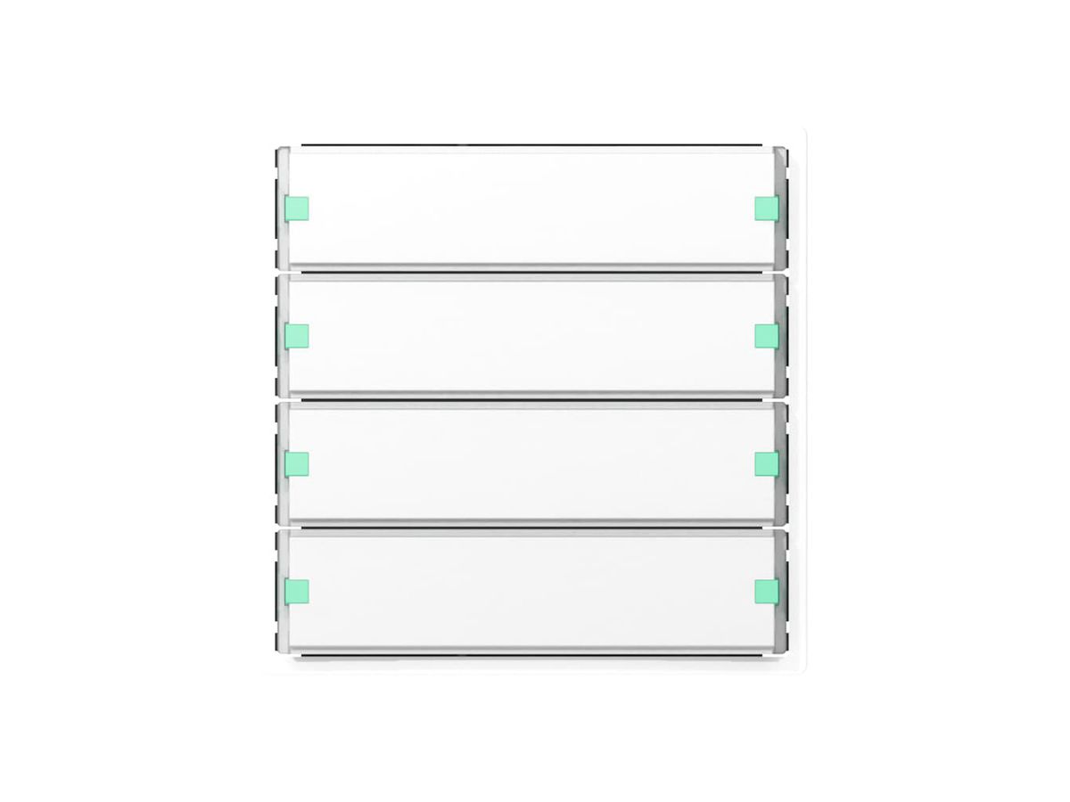 Aufsatz zu Tastsensor ABB SIDUS KNX FSet-ZE 4/8, weiss