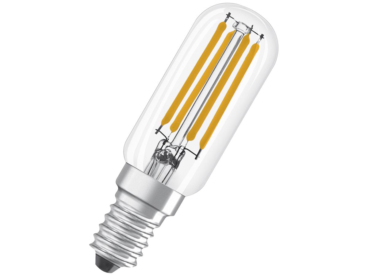 LED-Lampe LEDVANCE SPC.T26 E14 4.2W 470lm 2700K Ø25×83mm T8 klar