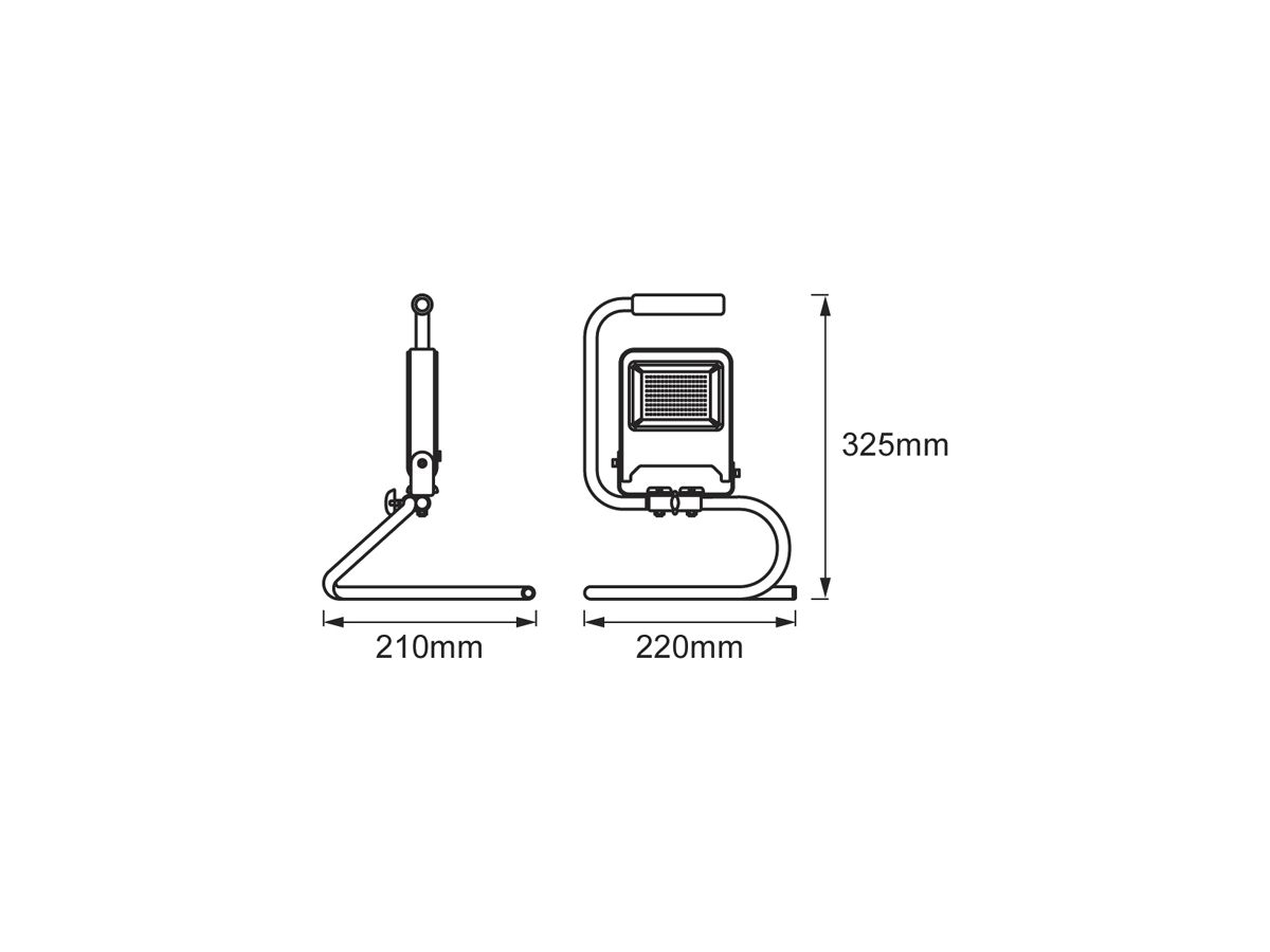 LED-Strahler LEDVANCE WORKLIGHT 30W 2700lm 4000K IP65 VWB