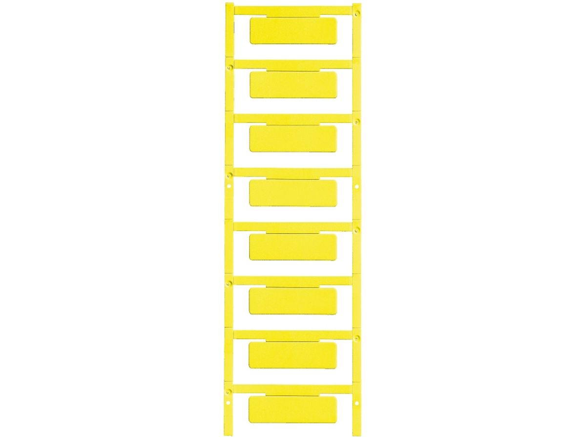 Gerätemarkierer Weidmüller MultiCard CC 15×49mm PA66 gelb