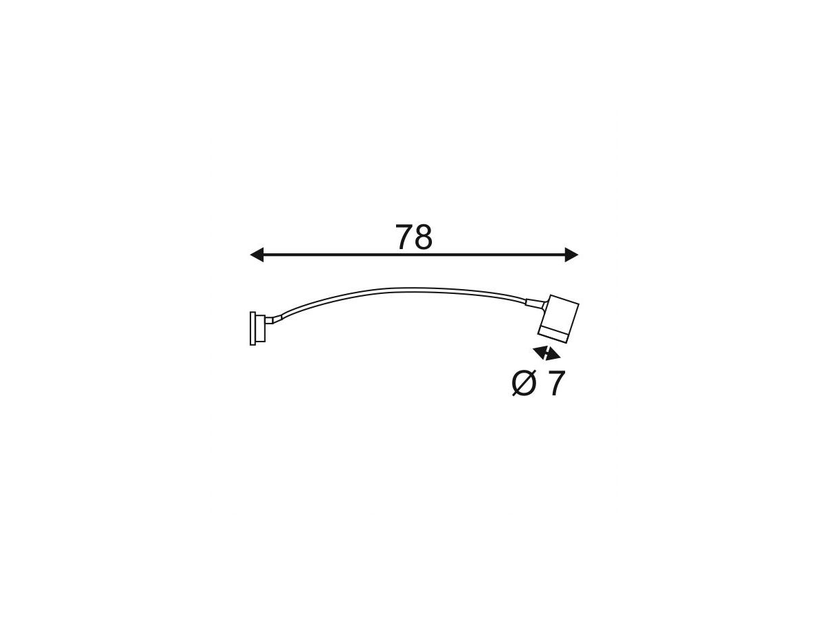 Wandleuchte SLV NEW MYRA DISPLAY CURVE, GU10 50W IP55 anthrazit