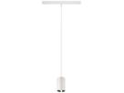 LED-Pendelleuchte SLV NUMINOS XS 48V AD 8.7W 730lm 940 DALI Ø50 weiss/Silber