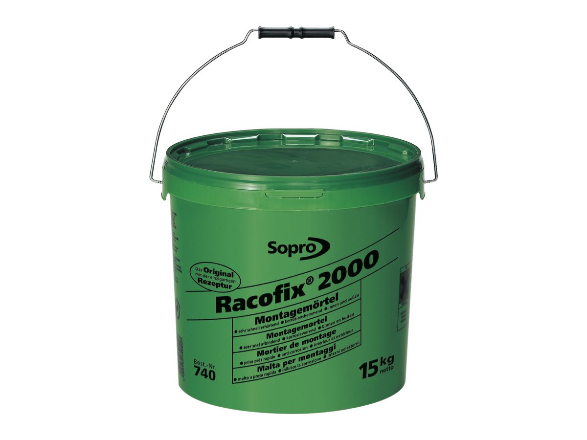Schnell-Zement Racofix 2000 grau 15kg