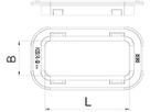 Kabelschutzring Bettermann 51.5×13.5mm zu Kleinkanal AZ