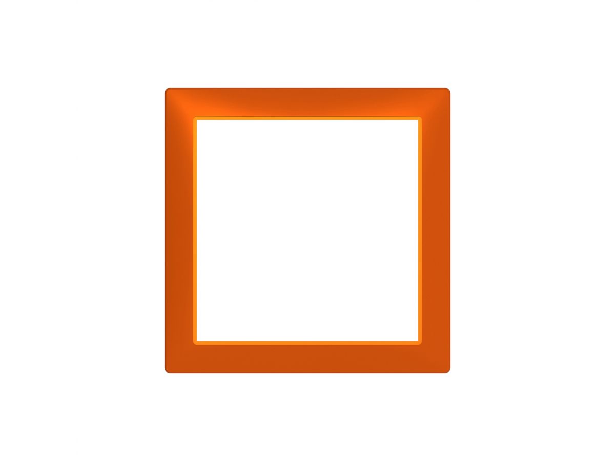 Frontplatte SIDUS 75×75 orange
