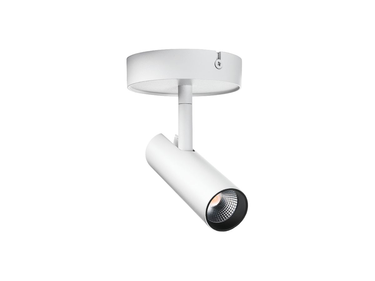 LED-Spot SG Tube Micro 7W 360lm 927 36° DIM Ø102×135×25mm weiss
