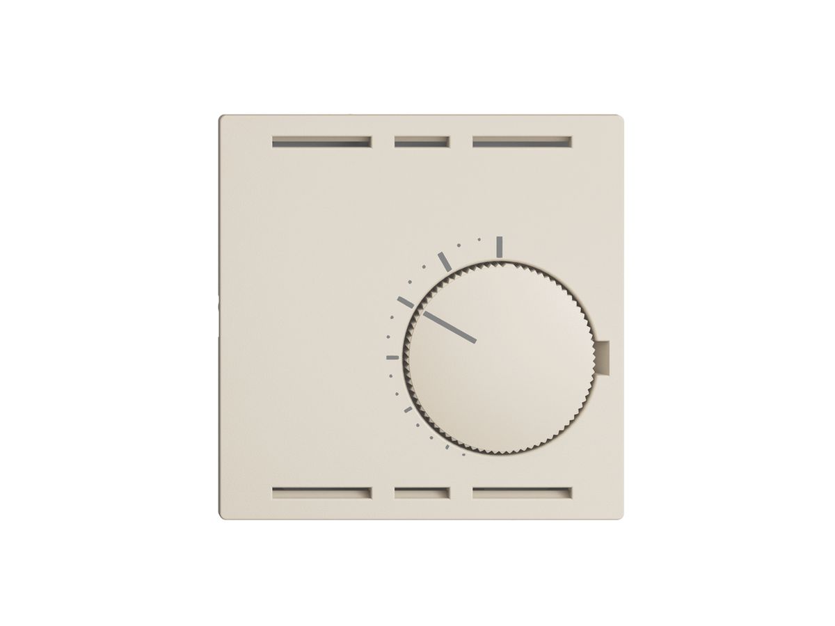 UP-Raumthermostat EDIZIOdue crema, ohne Schalter