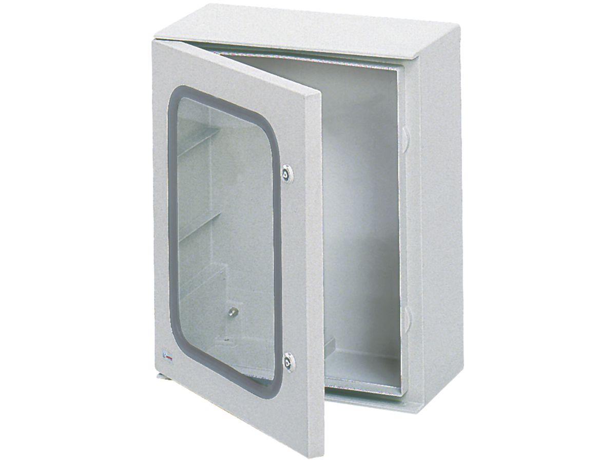 AP-Verteiler Hager Orion.Plus Polyester 300×350×160mm IP65 SKII hgu Klarsichttür