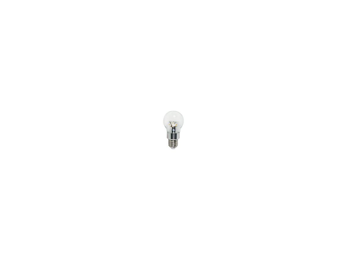 LED2LED Glühlampe E27 - 5W, klar, dimmbar, ww