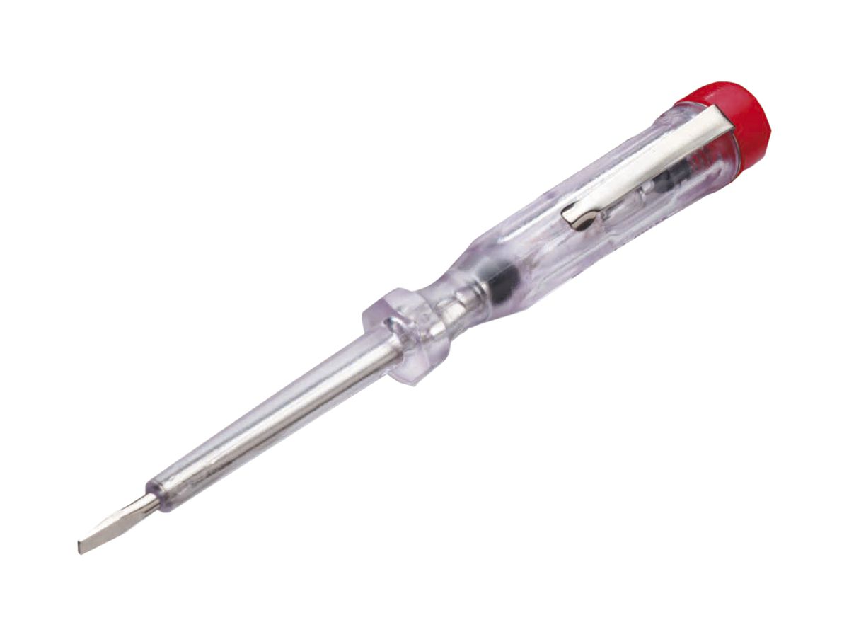 Prüfstift mit Clip 100…250V 3/60mm gelb