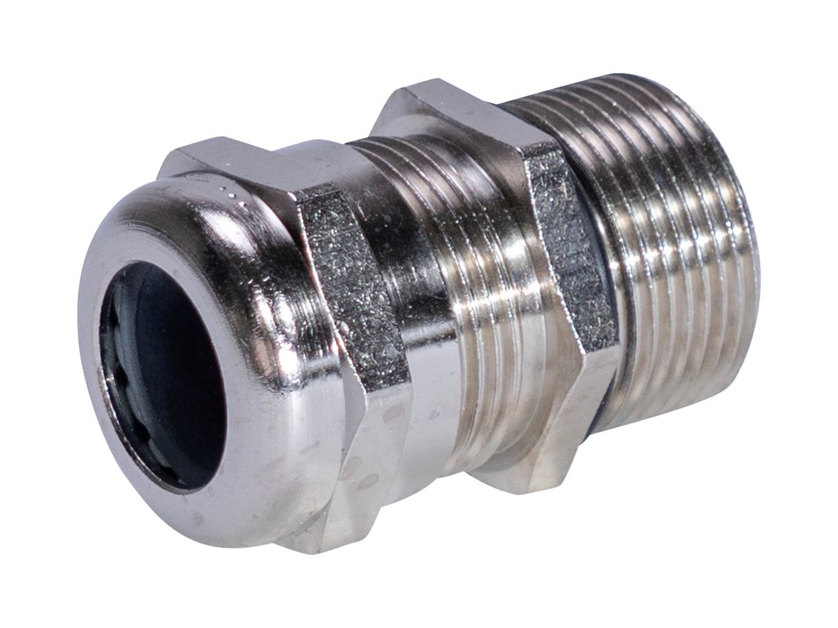Kabelverschraubung PLICA-TEC ATEX, M20 für Kabel Ø4…10mm 15mm Me vernickelt IP66