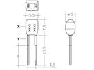 Widerstand Tridonic ADV Plug Type D, zur Stromeinstellung bei ADVANCED-Treibern
