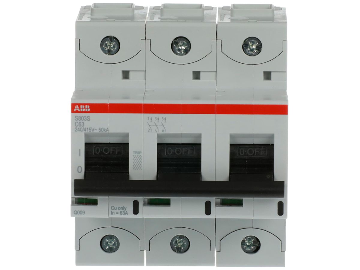 Leitungsschutzschalter ABB S803S-C 63A 50kA