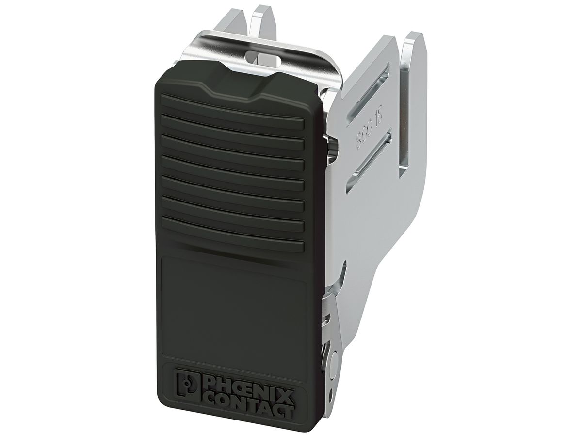 Schirmanschlussklemme PX SCC 15 für Sammelschiene schwarz