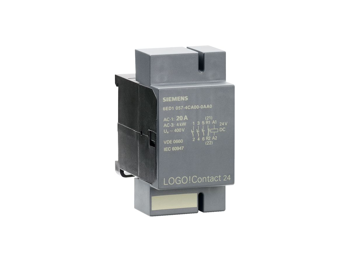 Schützmodul Siemens LOGO! Contact 24VDC 3S 1O