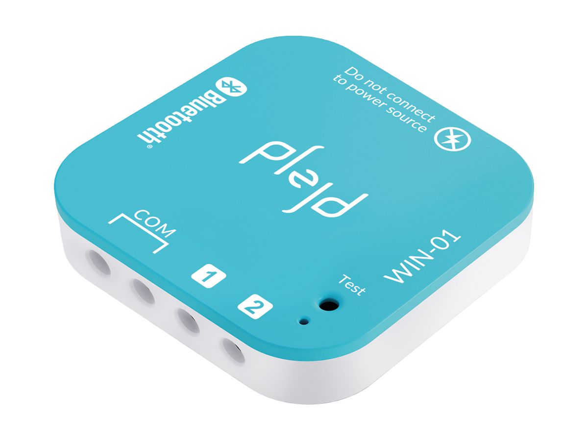 EB-RF-Binäreingang Plejd WIN-01 2-Kanal 1×CR2450 BT, Mesh/2.4GHz