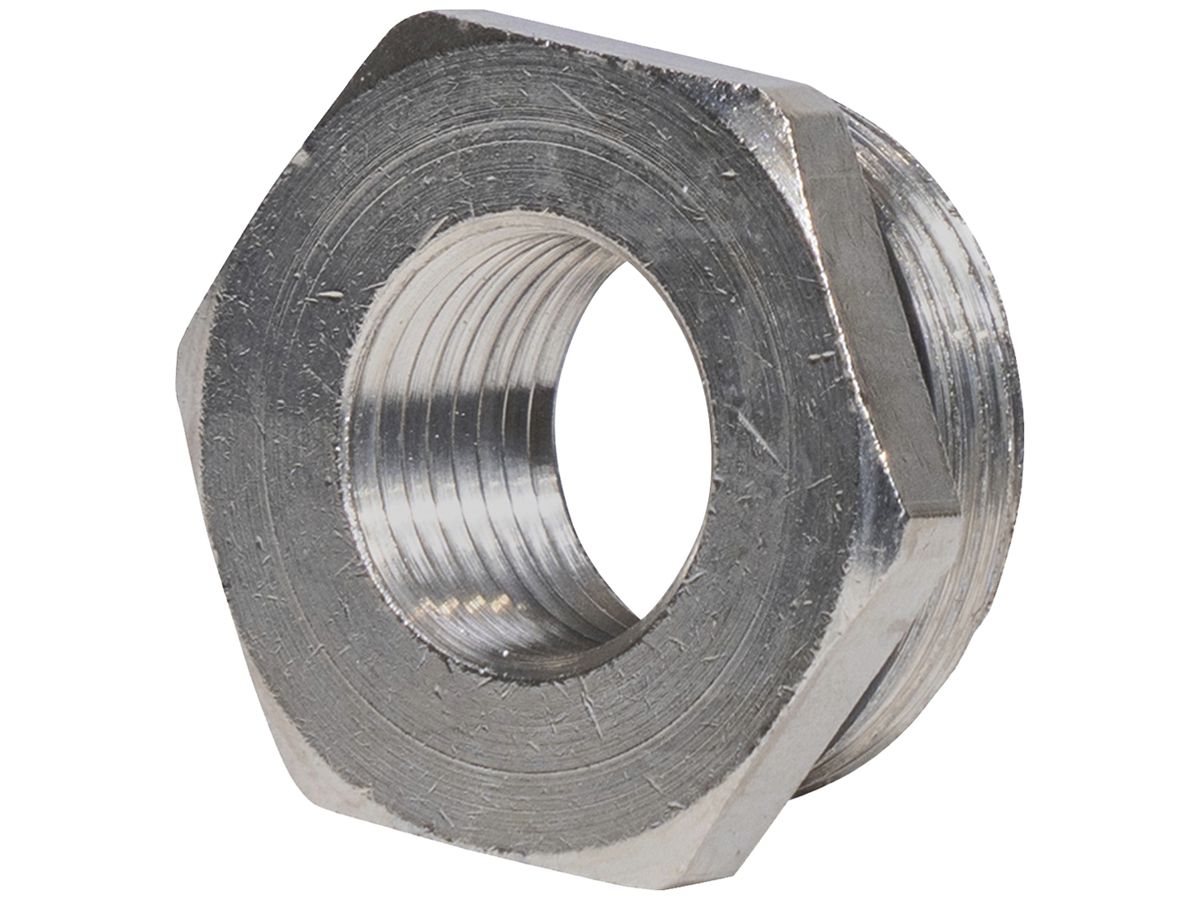 Adapter M25/PG11 Messing vernickelt