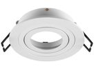 Einbaurahmen SLV NEW TRIA 75 Aluminium Ø93×26mm weiss