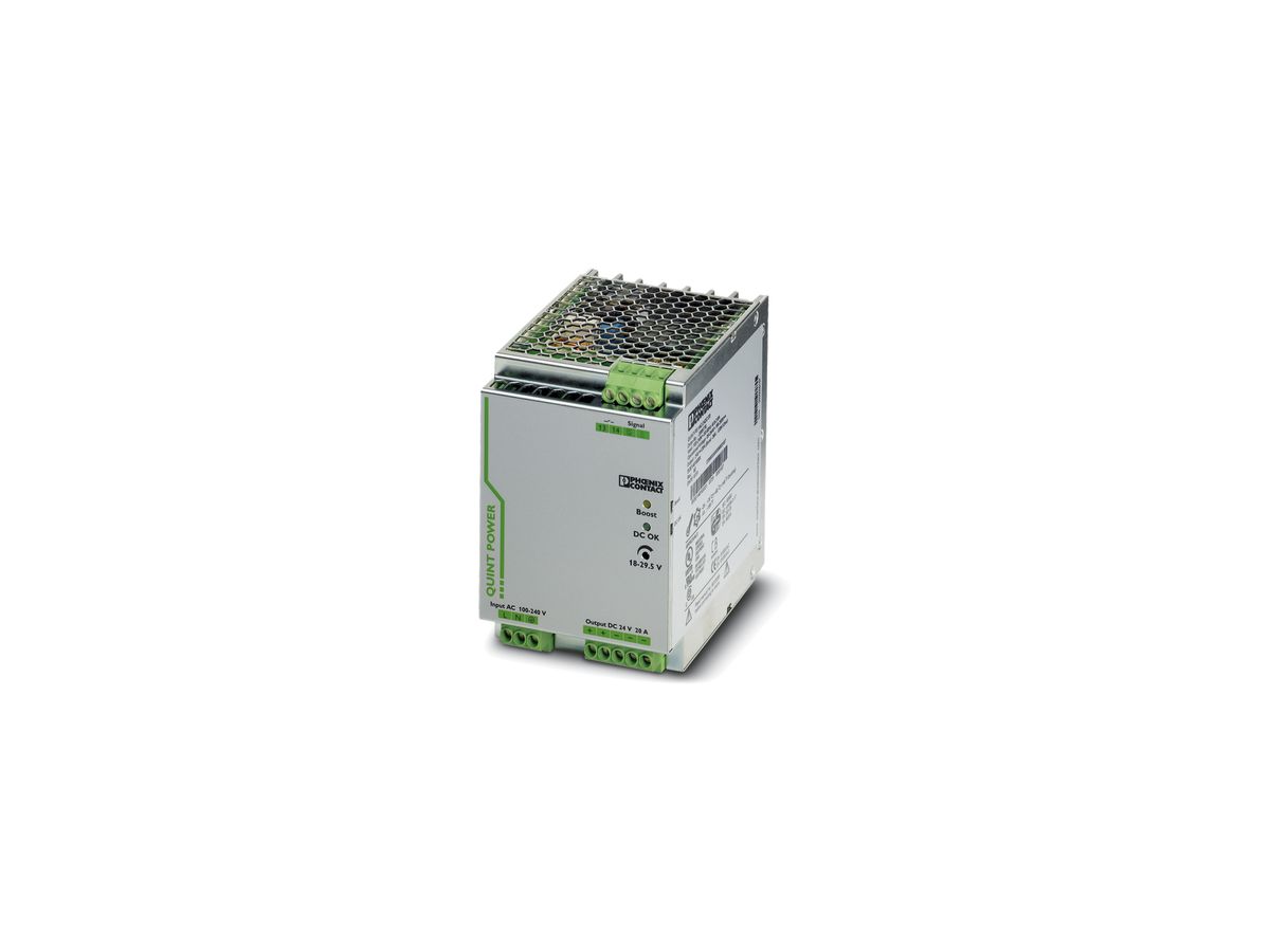 Schaltnetzteil Phoenix Contact 24VDC/20A 1-phasig, SFB-Technology