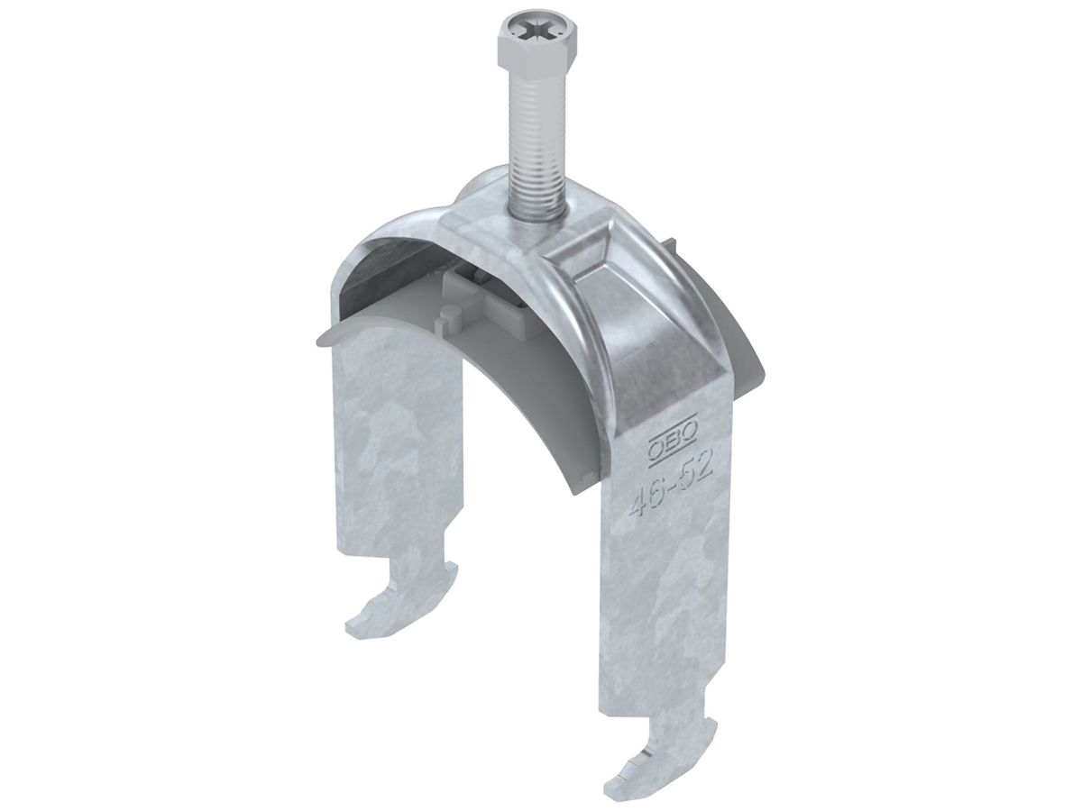 Schnellverleger BET 2056 H-Fuss Kunststoff 46…52mm 1×Kabel Stahl tfZn