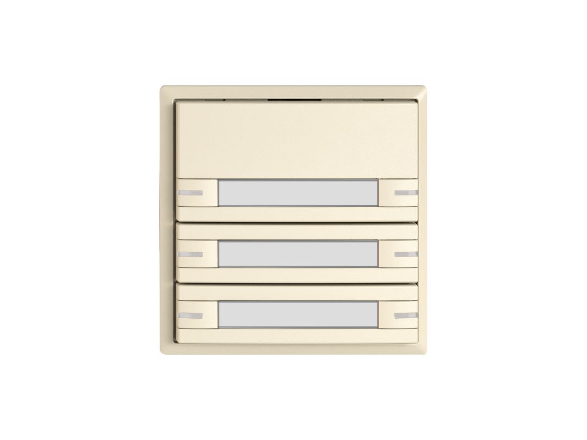 KNX-Taster RGB EDIZIO.liv SNAPFIX® Temperaturfüh.RGB-LED Pap.6×T 1-Tbed.cr