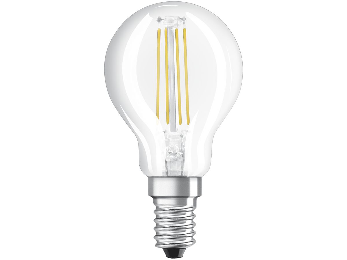 LED-Lampe STAR+ CLASSIC P Act&RelFIL 40 E14 4W 827/840