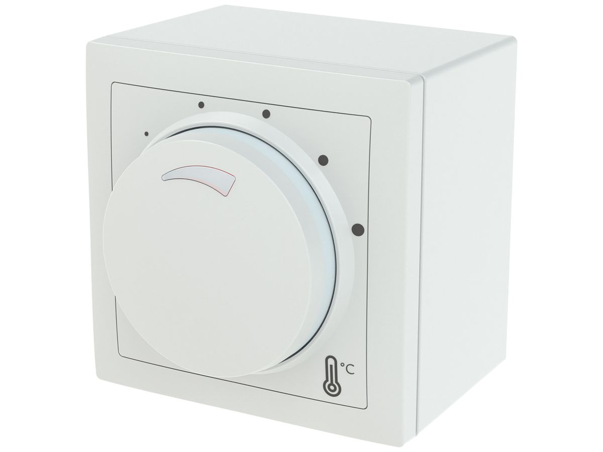 AP-Raumthermostat ABB SIDUS heizen NO 230VAC/10A 5…30°C ws