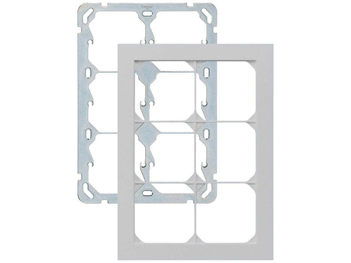 UP-Kopfzeile kallysto.pro 3×2 hellgrau vertikal