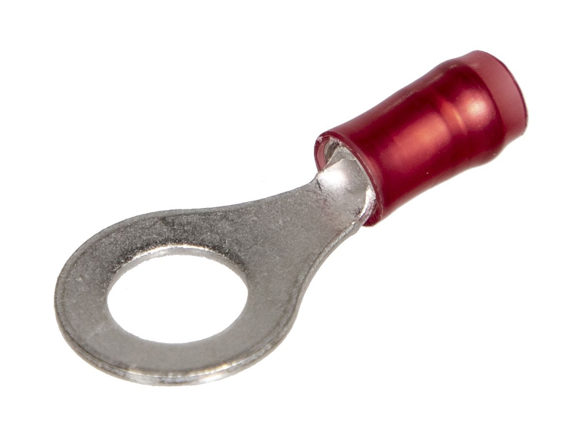 Quetschkabelschuh Tyco TE AMP PIDG Ringform M6 1.5mm² isoliert PA rot