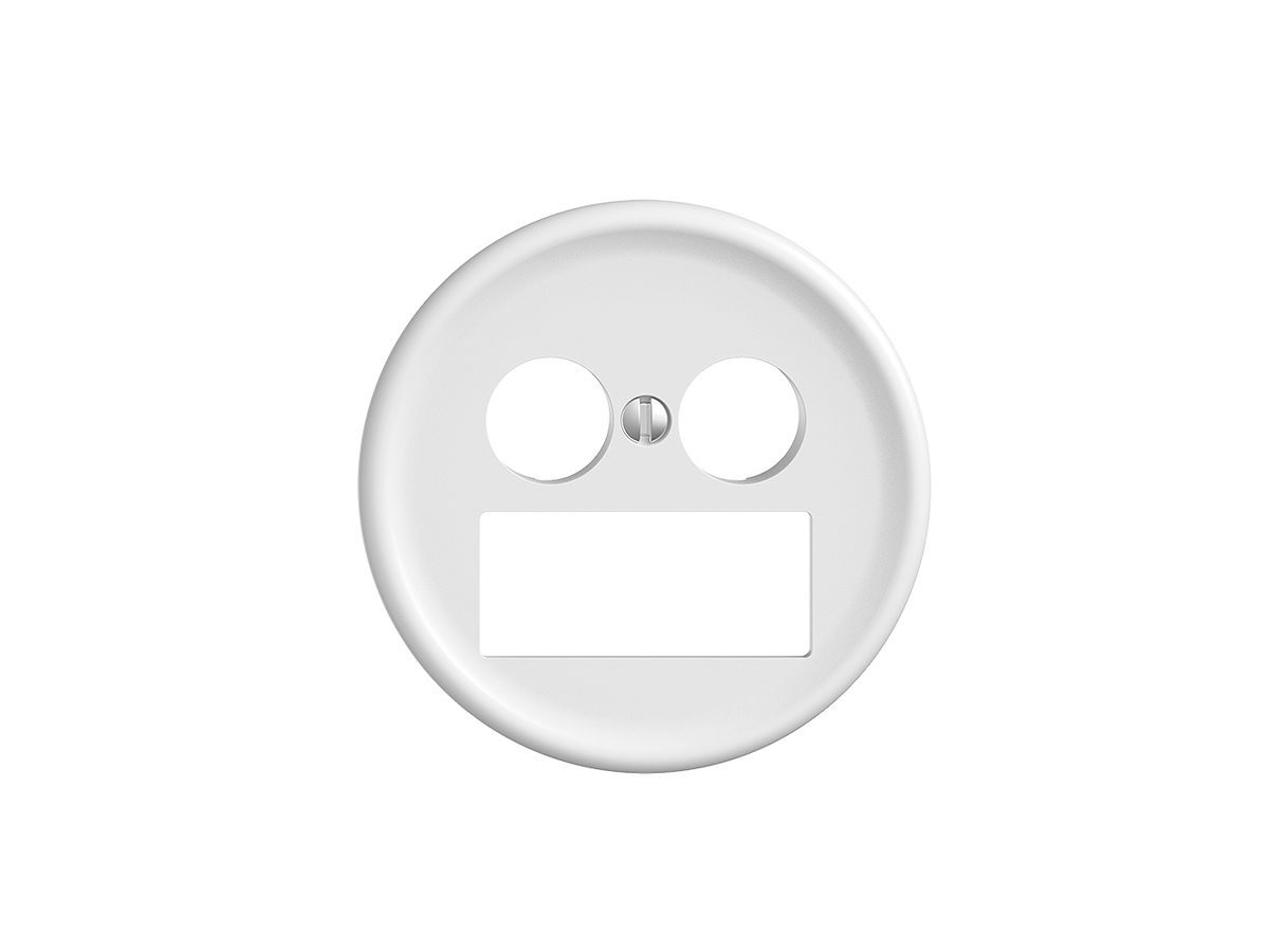 UP-Montageset TV-R STANDARDdue für 1×RJ45 8P UTP weiss