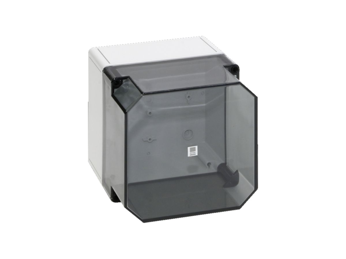 Apparategehäuse Rittal PK 180×180×165mm grau transparent