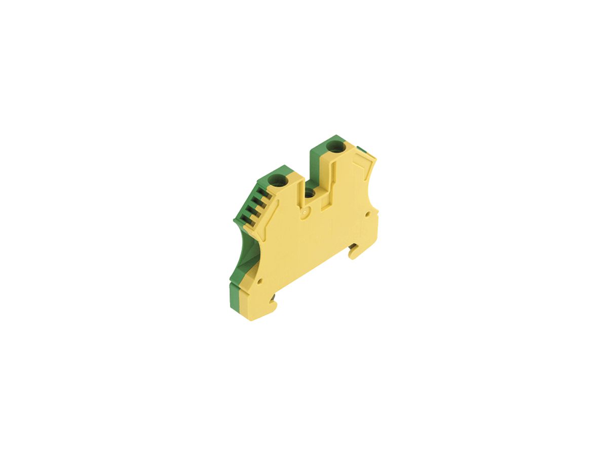 Schutzleiter-Reihenklemme Weidmüller WPE Schraubanschluss 6mm² grün-gelb