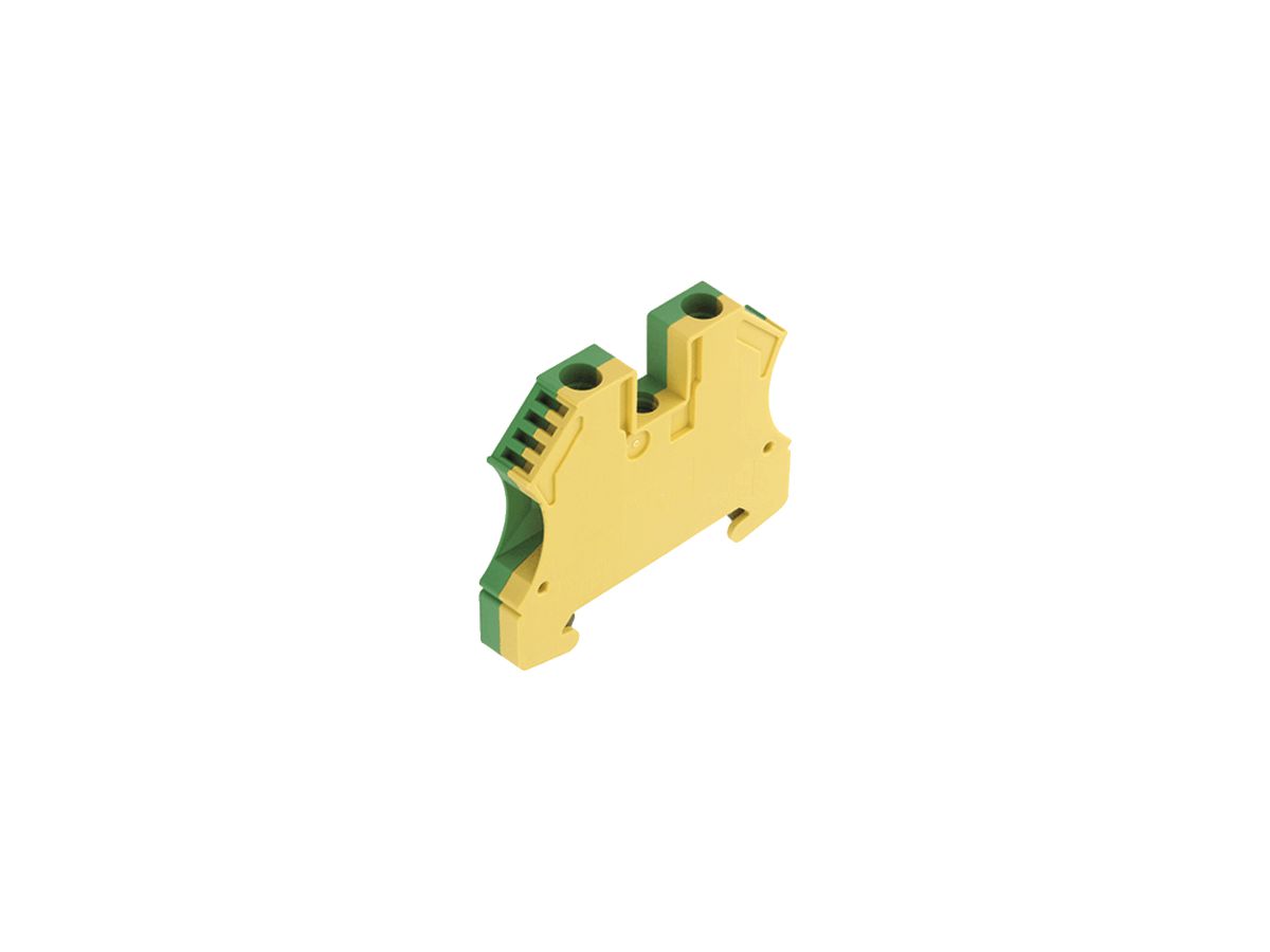 Schutzleiter-Reihenklemme Weidmüller WPE Schraubanschluss 6mm² grün/gelb