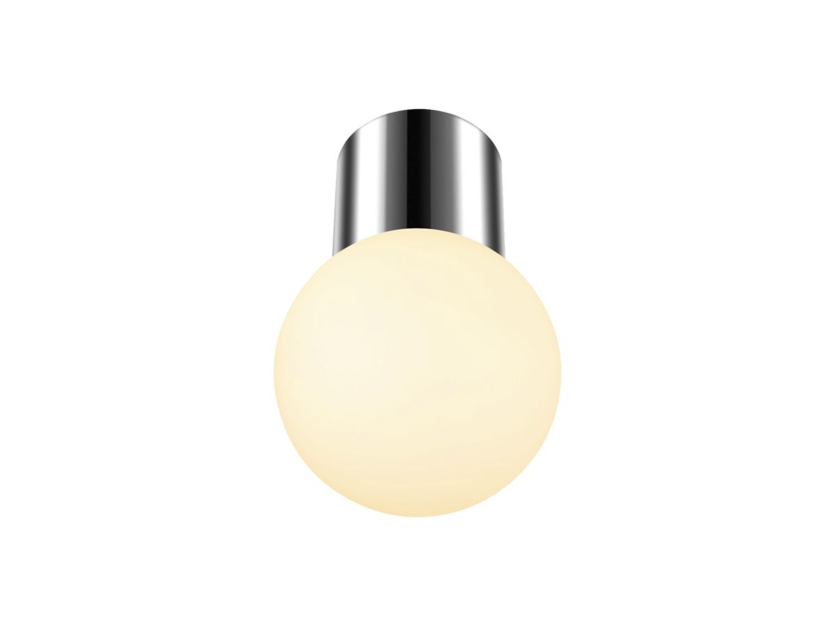 Deckenleuchte SLV VARYT E14 1×0…6W IP44 Ø120mm Chrom