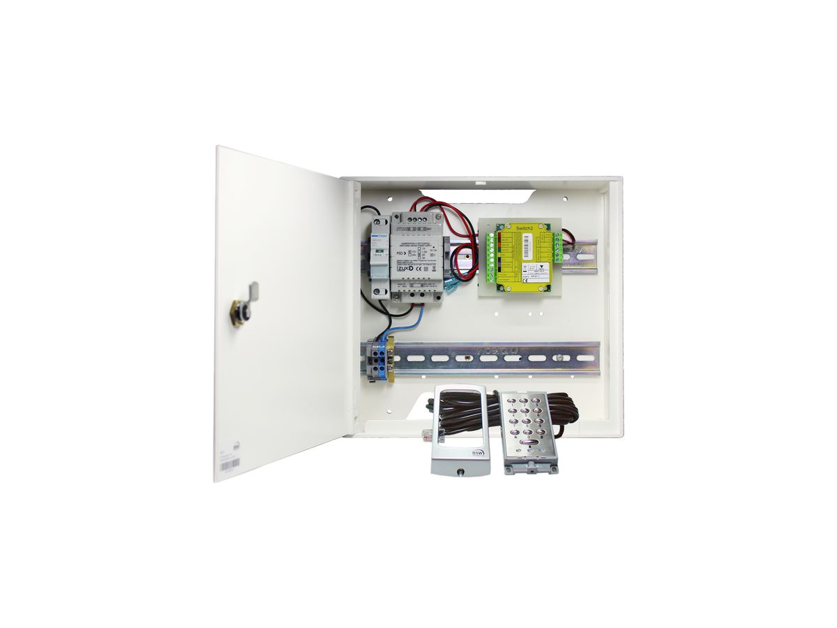 Zutrittskontrollanlage Touchlock mit Edelstahltastatur 50mm